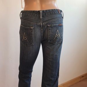 7 for All Mankind “A” pocket jeans